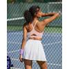 image:imageRUNNING GIRL Sports Bra for WomenY Back Molded Cup Medium Impact Sports Bras with Sewn in PadsPink