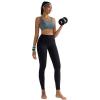 image:imageRUNNING GIRL No Front Seam Leggings for Women 25 Inseam High Waisted Seamless Buttery Soft Yoga PantsBlack