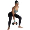 image:imageRUNNING GIRL No Front Seam Leggings for Women 25 Inseam High Waisted Seamless Buttery Soft Yoga PantsBlack