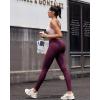 image:imageRUNNING GIRL No Front Seam Leggings for Women 25 Inseam High Waisted Seamless Buttery Soft Yoga PantsMaroon