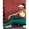 image:imageRUNNING GIRL No Front Seam Leggings for Women 25 Inseam High Waisted Seamless Buttery Soft Yoga PantsTeal
