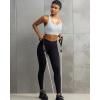 image:imageRUNNING GIRL Sports Bra for WomenAdjustable Strappy Running High Impact Sports Bra with Sewn in PadsAgrey