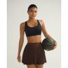 image:imageRUNNING GIRL Sports Bras for Women High ImpactAdjustable Strappy Back Molded Cup High Support Sports Bra with Sewn in PadsBlack