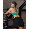 image:imageRUNNING GIRL Sports Bras for Women High ImpactAdjustable Strappy Back Molded Cup High Support Sports Bra with Sewn in PadsTeal