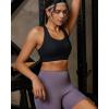 image:imageRUNNING GIRL Sports Bras for Women High Support Adjustable Straps High Impact Racerback Bra with Hook Closure Molded CupBlack
