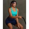 image:imageRUNNING GIRL Sports Bras for Women High Support Adjustable Straps High Impact Racerback Bra with Hook Closure Molded CupBright Green