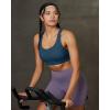image:imageRUNNING GIRL Sports Bras for Women High Support Adjustable Straps High Impact Racerback Bra with Hook Closure Molded CupNavy