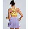 image:imageRUNNING GIRL Sports Bras for Women High Support Adjustable Straps High Impact Sports Bras with Sewn in Pads Running BraBright Yellow