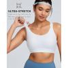 image:imageRUNNING GIRL Sports Bras for Women High Support Adjustable Straps High Impact Sports Bras with Sewn in Pads Running BraWhite