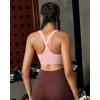 image:imageRUNNING GIRL Sports Bras for Women Molded Cup High Impact Sports Bra Workout Bras for Women High Support RacerbackAflush Pink