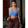 image:imageRUNNING GIRL Sports Bras for Women Molded Cup High Impact Sports Bra Workout Bras for Women High Support RacerbackAlight Blue