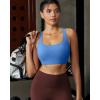 image:imageRUNNING GIRL Sports Bras for Women Molded Cup High Impact Sports Bra Workout Bras for Women High Support RacerbackAlight Blue