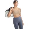 image:imageRUNNING GIRL Sports Bras for WomenPadded Strappy Sports Bras CrissCross Back Medium Support Sports Bras with Removable CupsBnude