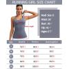 image:imageRUNNING GIRL Workout Tops for WomenStrappy Back White Tank Tops with Built in Bras Camisole Yoga Crop Top PaddedDdeep Purple