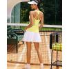 image:imageRUNNING GIRL Workout Tops for WomenStrappy Back White Tank Tops with Built in Bras Camisole Yoga Crop Top PaddedDyellow