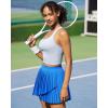 image:imageRUNNING GIRL Workout Tops for WomenStrappy Back White Tank Tops with Built in Bras Camisole Yoga Crop Top PaddedYicy Grey