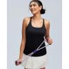 image:imageRUNNING GIRL Tank Top with Built in Bra for WomenCompression Shirts Racerback Workout Yoga TopsBlack