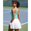 image:imageRUNNING GIRL Workout Tank Tops with Built in Bras for WomenCompression Shirt Strappy Back Athletic Yoga TopsYbright Green