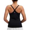 image:imageRUNNING GIRL Tank Top with Built in Bra for WomenCompression Shirts Racerback Workout Yoga TopsBlack