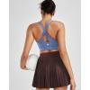 image:imageRUNNING GIRL Adjustable Straps High Impact Sports Bra for WomenHigh Support Workout Sports Bras with Sewn in PadsAlight Blue