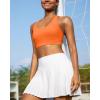 image:imageRUNNING GIRL Adjustable Straps High Impact Sports Bra for WomenHigh Support Workout Sports Bras with Sewn in PadsAorange