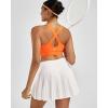 image:imageRUNNING GIRL Adjustable Straps High Impact Sports Bra for WomenHigh Support Workout Sports Bras with Sewn in PadsAorange
