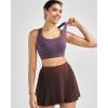 image:imageRUNNING GIRL Adjustable Straps High Impact Sports Bra for WomenHigh Support Workout Sports Bras with Sewn in PadsApurple