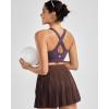 image:imageRUNNING GIRL Adjustable Straps High Impact Sports Bra for WomenHigh Support Workout Sports Bras with Sewn in PadsApurple