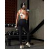 image:imageRUNNING GIRL Leggings for Women 25 Inseam High Waisted Compression Buttery Soft Yoga Pants with PocketsBlack