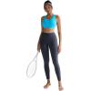 image:imageRUNNING GIRL Leggings for Women 25 Inseam High Waisted Compression Buttery Soft Yoga Pants with PocketsDeep Grey
