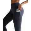 image:imageRUNNING GIRL Leggings for Women 25 Inseam High Waisted Compression Buttery Soft Yoga Pants with PocketsDeep Grey