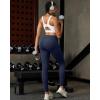 image:imageRUNNING GIRL Leggings for Women 25 Inseam High Waisted Compression Buttery Soft Yoga Pants with PocketsNavy Blue