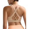 image:imageRUNNING GIRL Sports Bra for Women High SupportMolded Cup High Impact Sports Bras with Sewn in PadsAnude