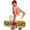 image:imageRUNNING GIRL Sports Bras for Women High Support Adjustable Straps High Impact Sports Bras with Sewn in Pads Workout BraRed