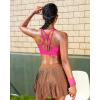 image:imageRUNNING GIRL Sports Bras for Women High Support Molded Cup High Impact Sports Bras with Sewn in Pads Workout Yoga BraHot Pink