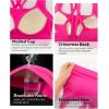 image:imageRUNNING GIRL Sports Bras for Women High Support Molded Cup High Impact Sports Bras with Sewn in Pads Workout Yoga BraHot Pink