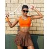 image:imageRUNNING GIRL Sports Bras for Women High Support Molded Cup High Impact Sports Bras with Sewn in Pads Workout Yoga BraOrange