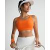 image:imageRUNNING GIRL Sports Bras for Women High Support Molded Cup High Impact Sports Bras with Sewn in Pads Workout Yoga BraOrange
