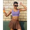 image:imageRUNNING GIRL Sports Bras for Women High Support Molded Cup High Impact Sports Bras with Sewn in Pads Workout Yoga BraPurple