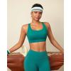 image:imageRUNNING GIRL Sports Bras for Women High Support Molded Cup High Impact Sports Bras with Sewn in Pads Workout Yoga BraTeal