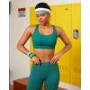 image:imageRUNNING GIRL Sports Bras for Women High Support Molded Cup High Impact Sports Bras with Sewn in Pads Workout Yoga BraTeal