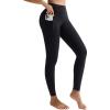 image:imageRUNNING GIRL Leggings for Women 25 Inseam High Waisted Compression Buttery Soft Yoga Pants with PocketsBlack