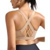 image:imageRUNNING GIRL Sports Bra for Women High SupportMolded Cup High Impact Sports Bras with Sewn in PadsAnude