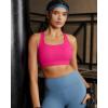 image:imageRUNNING GIRL High Impact Sports Bras for WomenCrisscross Back Adjustable Straps Bra with Hook Closure Workout Supportive BraAhot Pink