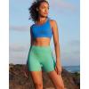 image:imageRUNNING GIRL High Support Sports Bra for WomenRacerback Hook Back Sports Bra Moulded Cup Workout Bra Push upBright Blue
