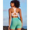 image:imageRUNNING GIRL High Support Sports Bra for WomenRacerback Hook Back Sports Bra Moulded Cup Workout Bra Push upPink