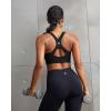 image:imageRUNNING GIRL Sports Bras for WomenAdjustable Straps Running Supportive High Impact Sports Bra with Sewn in PadsAblack