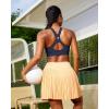 image:imageRUNNING GIRL Sports Bras for WomenAdjustable Straps Running Supportive High Impact Sports Bra with Sewn in PadsAnavy Blue