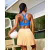 image:imageRUNNING GIRL Sports Bras for WomenAdjustable Straps Running Supportive High Impact Sports Bra with Sewn in PadsAsparkle Blue