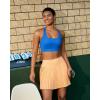 image:imageRUNNING GIRL Sports Bras for WomenAdjustable Straps Running Supportive High Impact Sports Bra with Sewn in PadsAsparkle Blue